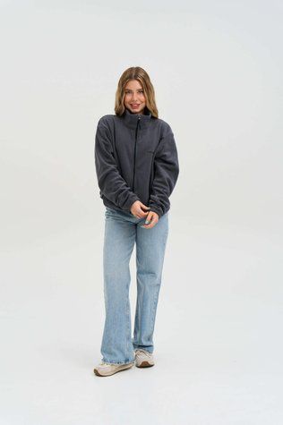 Жіноча флісова кофта Norwin Tech Fleece ГРАФІТОВИЙ 104 фото