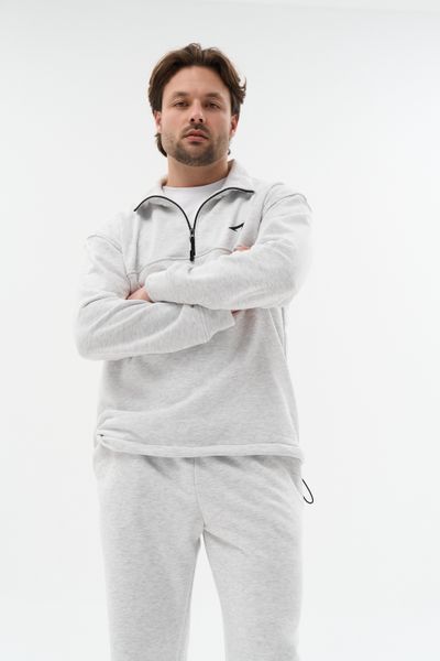 Чоловічий спортивний костюм EVEN HALF ZIP Меланж 1101 фото