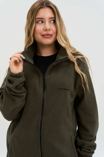 Жіноча флісова кофта Norwin Tech Fleece ОЛИВКОВА 102 фото
